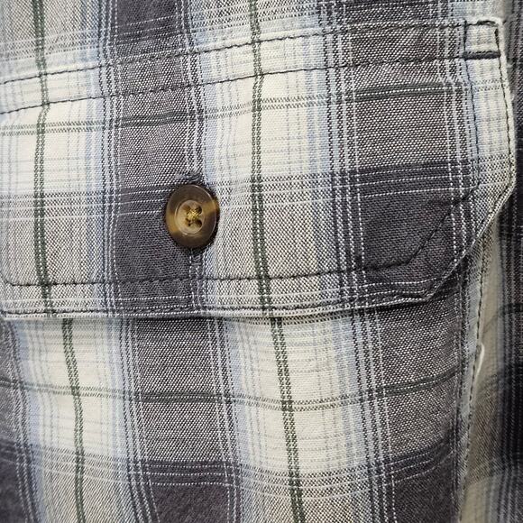 Men's Short Sleeve Carhartt Button Down Shirt Size XL - Picture 7 of 11